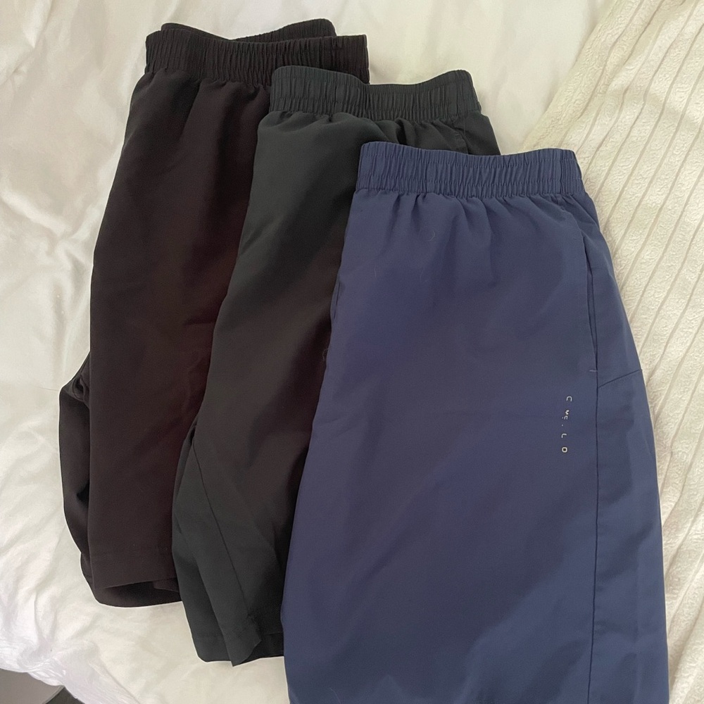 Camel Crown Men’s Shorts - Set of 3